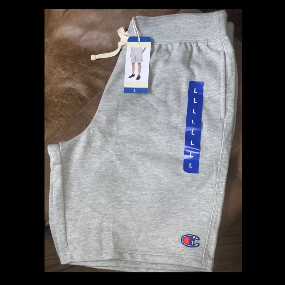 Champion Men’s Logo Terry Shorts